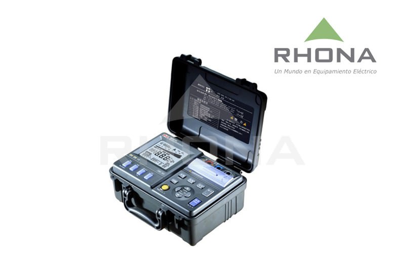 Medidor Aislacion Digital RHONA Un Mundo En Equipamiento Y Soluciones