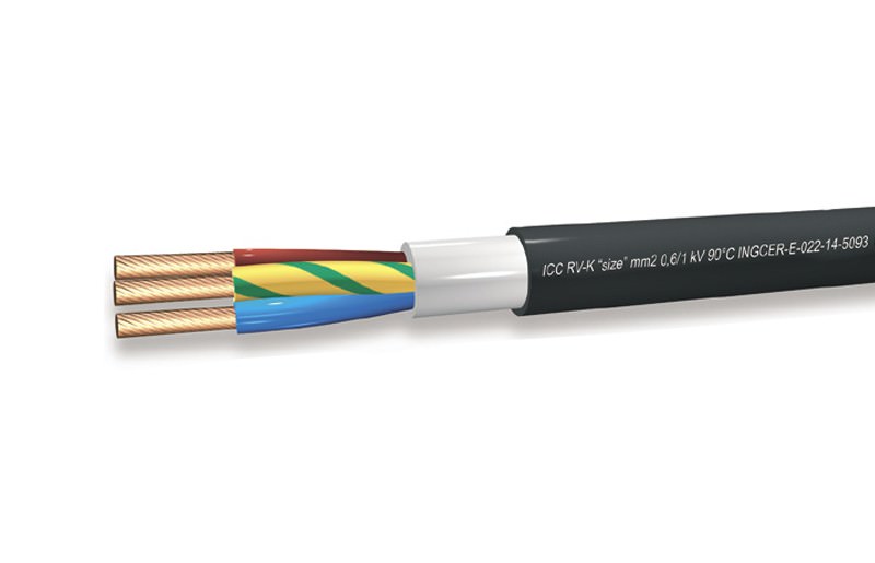 Cable Eléctrico de 2 Hilos, Cable de Alimentación Dual de PVC de