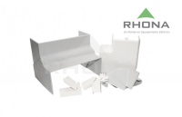 Angulo plano - 105x50mm