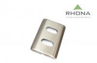 Placa Aluminio - Bronceada