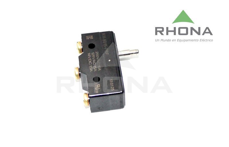 Micro Interruptor Pulsador De Acero - RHONA Un Mundo en Equipamiento y  Soluciones Eléctricas