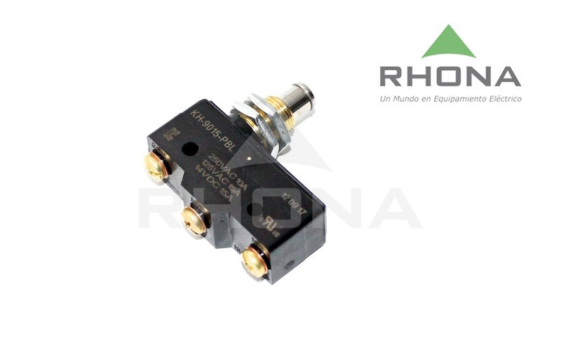 Micro Interruptor Pulsador De Acero - RHONA Un Mundo en Equipamiento y  Soluciones Eléctricas