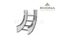 Curva vertical escalerilla 150x100mm