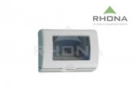 Placa modular estanca IP55 - 3 módulos
