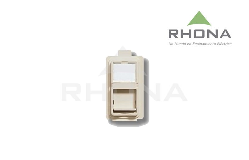 Modulo Hembra Rj45 - RHONA Un Mundo en Equipamiento y Soluciones Eléctricas