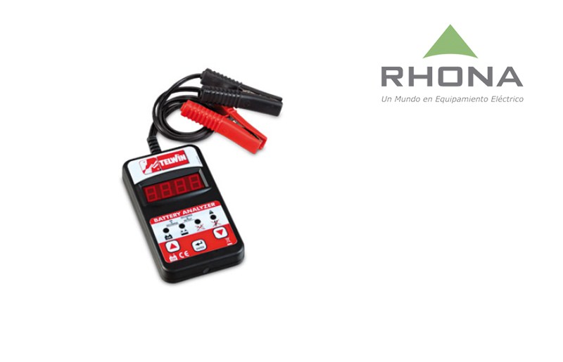 Tester Baterias - RHONA Un Mundo en Equipamiento y Soluciones Eléctricas
