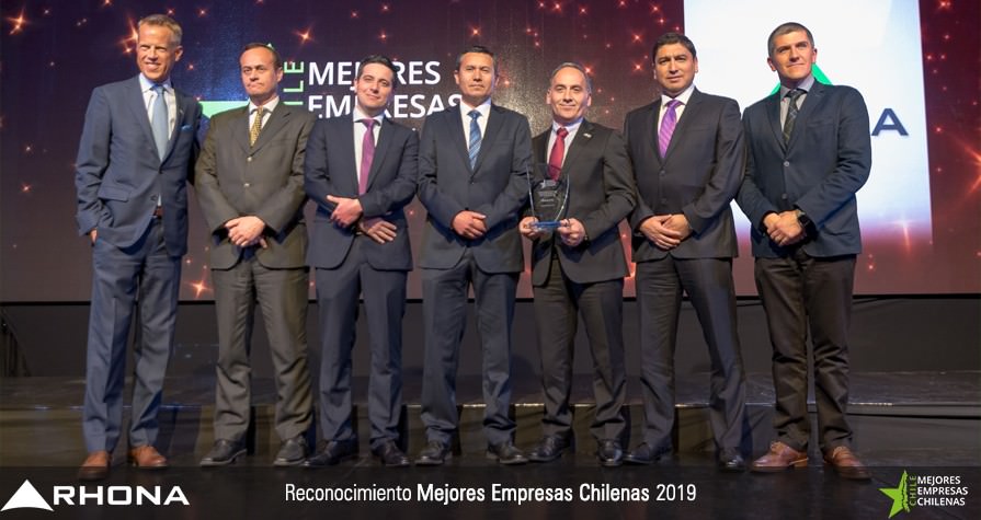 RHONA S.A. reconocida dentro de las Mejores Empresas Chilenas 2019