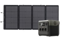 Estación de Energía Portatil RIVER 2 PRO + Panel Solar Plegable 220W