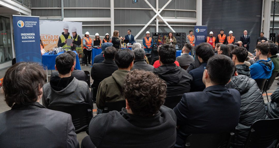 RHONA Temuco participa en la ceremonia de bendición del nuevo equipamiento eléctrico de la Universidad Católica de Temuco
