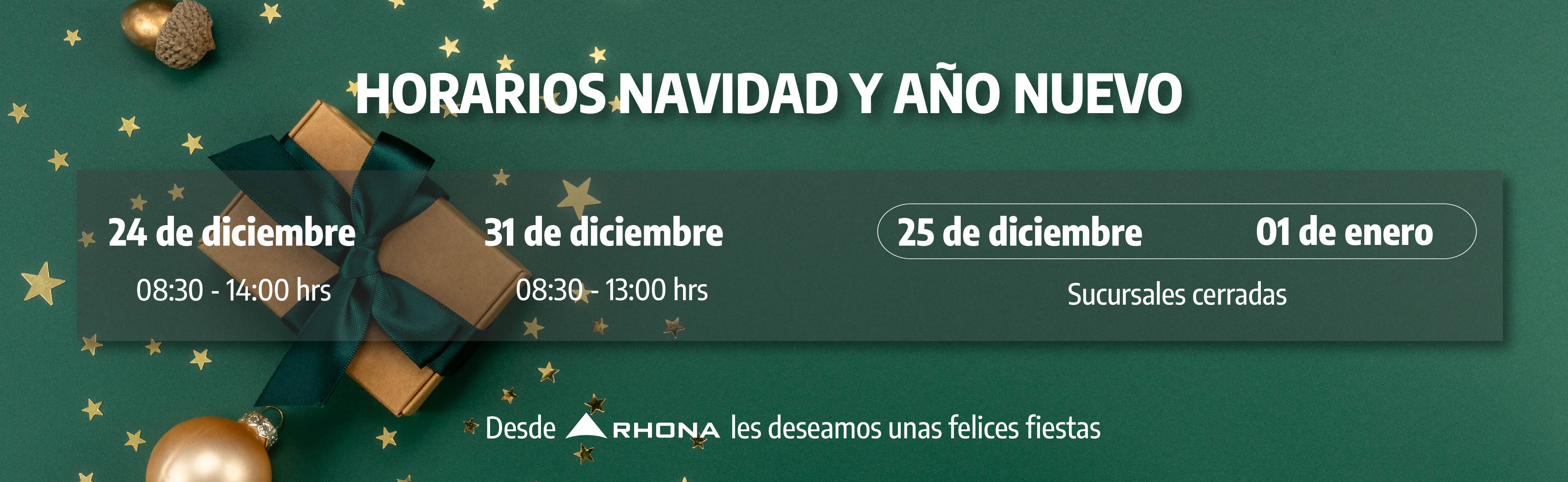 horario de cierre navidad 2025