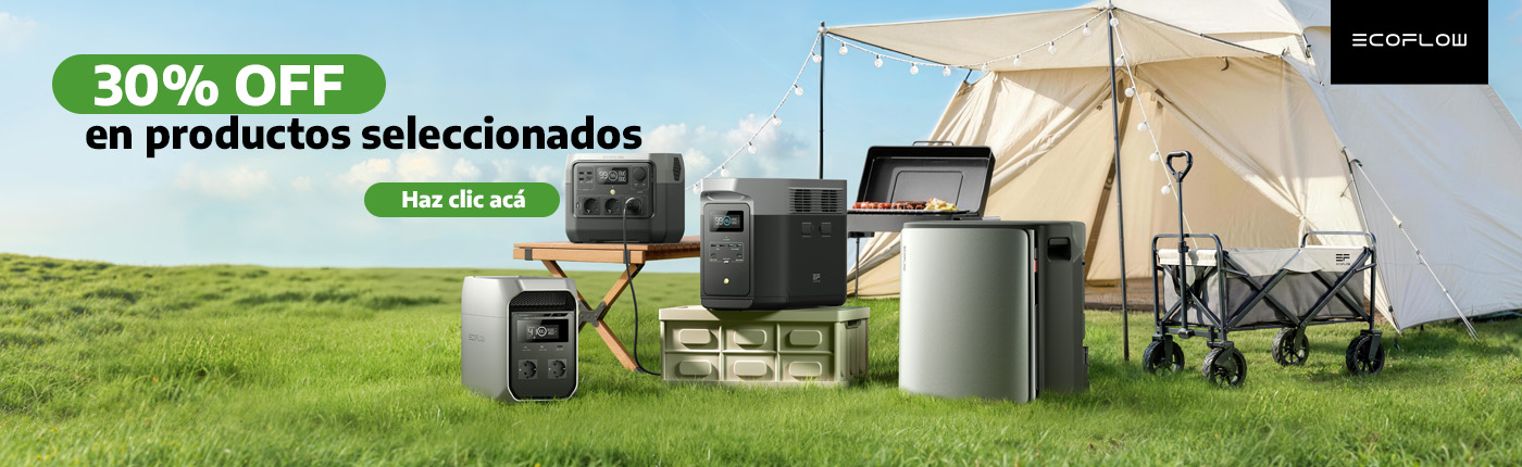30%OFF en ecoflow